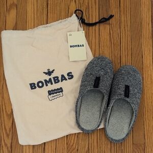 Bombas Navy Indoor Slippers Size 8